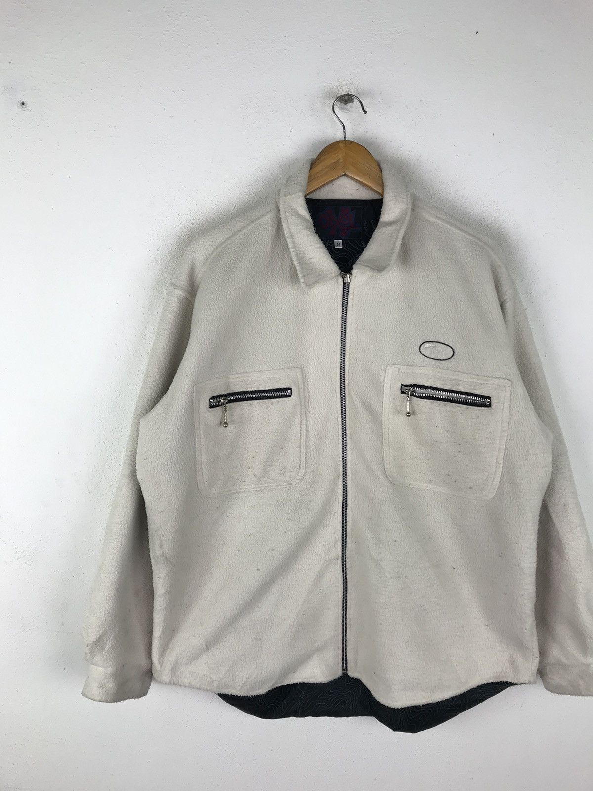 Japanese Brand VINTAGE TOXIC JAPANESE STREET FASHION JACKET FLEECE FABRIC Size US L / EU 52-54 / 3 - 3 Thumbnail