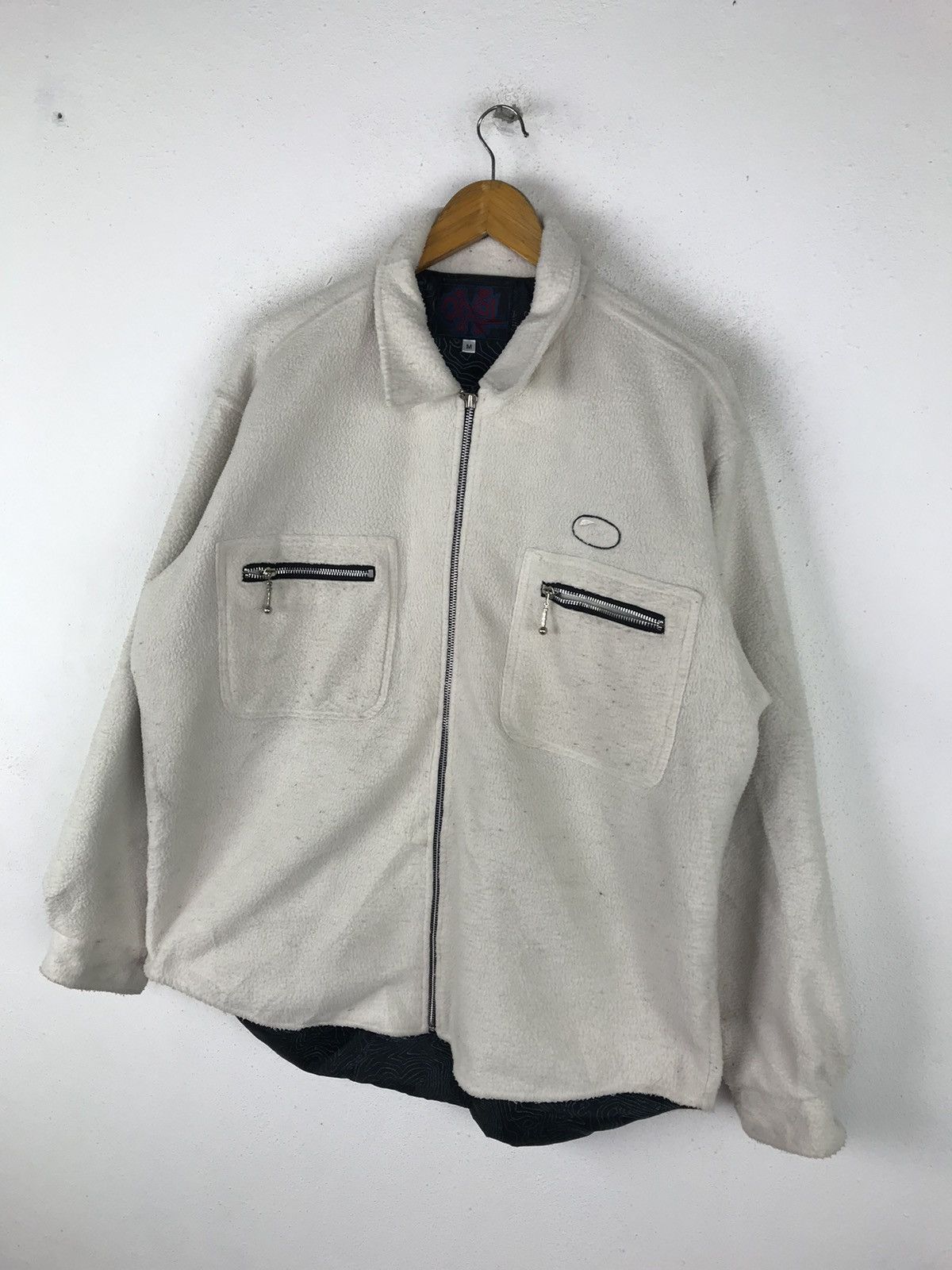 Japanese Brand VINTAGE TOXIC JAPANESE STREET FASHION JACKET FLEECE FABRIC Size US L / EU 52-54 / 3 - 4 Thumbnail