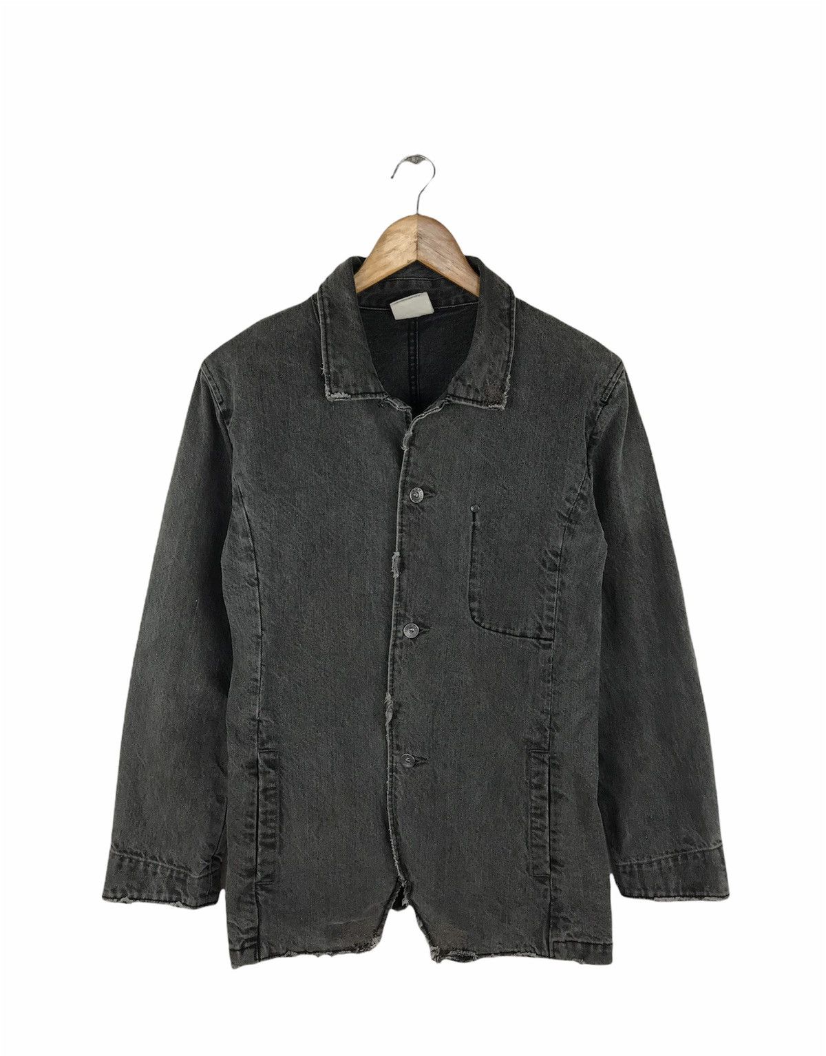 Designer ROYAL BLUE DISTRESSED WORKER JACKET STYLE Size US M / EU 48-50 / 2 - 1 Thumbnail