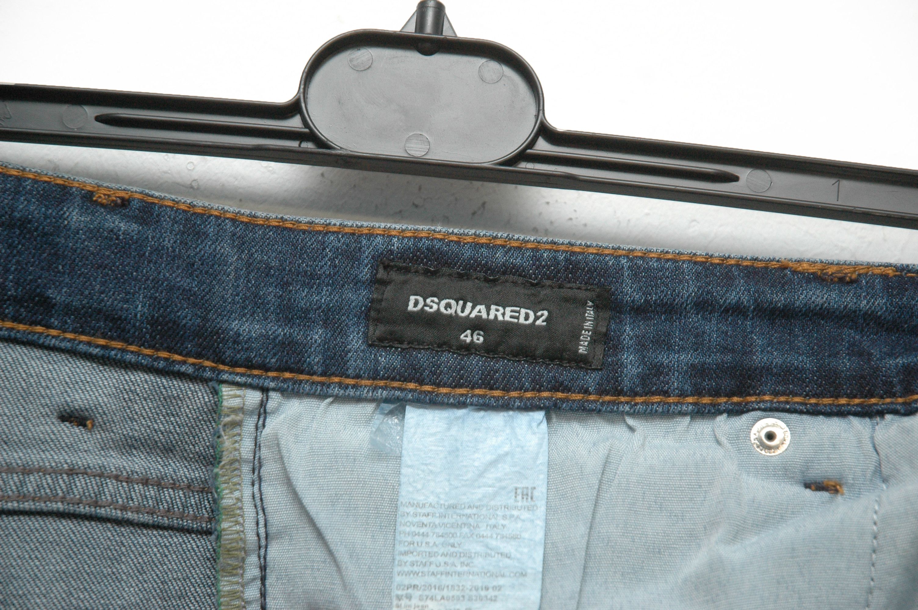 Dsquared2 Dsquared2 Luxury Denim Jeans Made in Italy Size US 30 / EU 46 - 12 Thumbnail