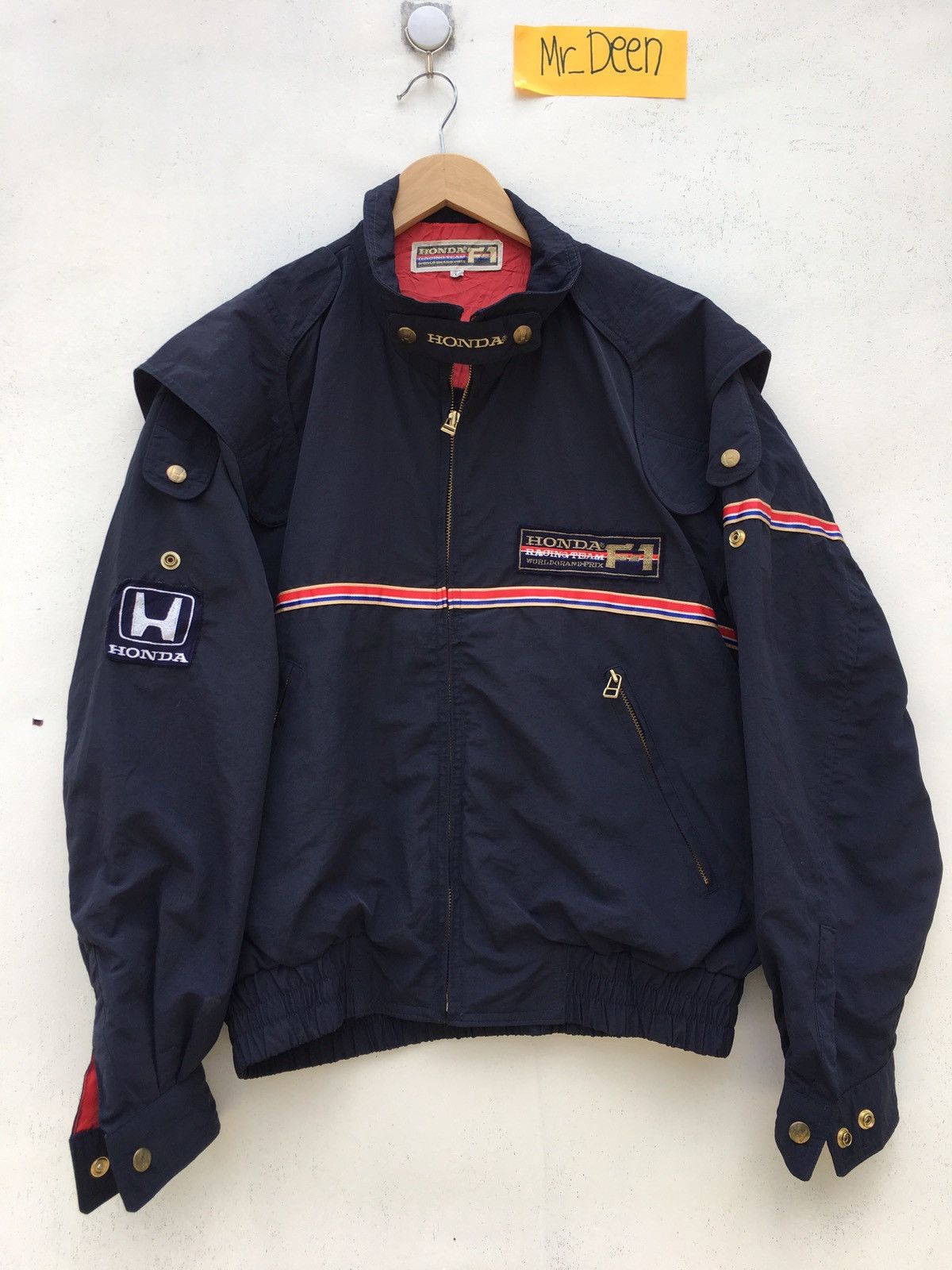 Honda × Racing × Sportswear Rare Honda Racing Team World Grand 