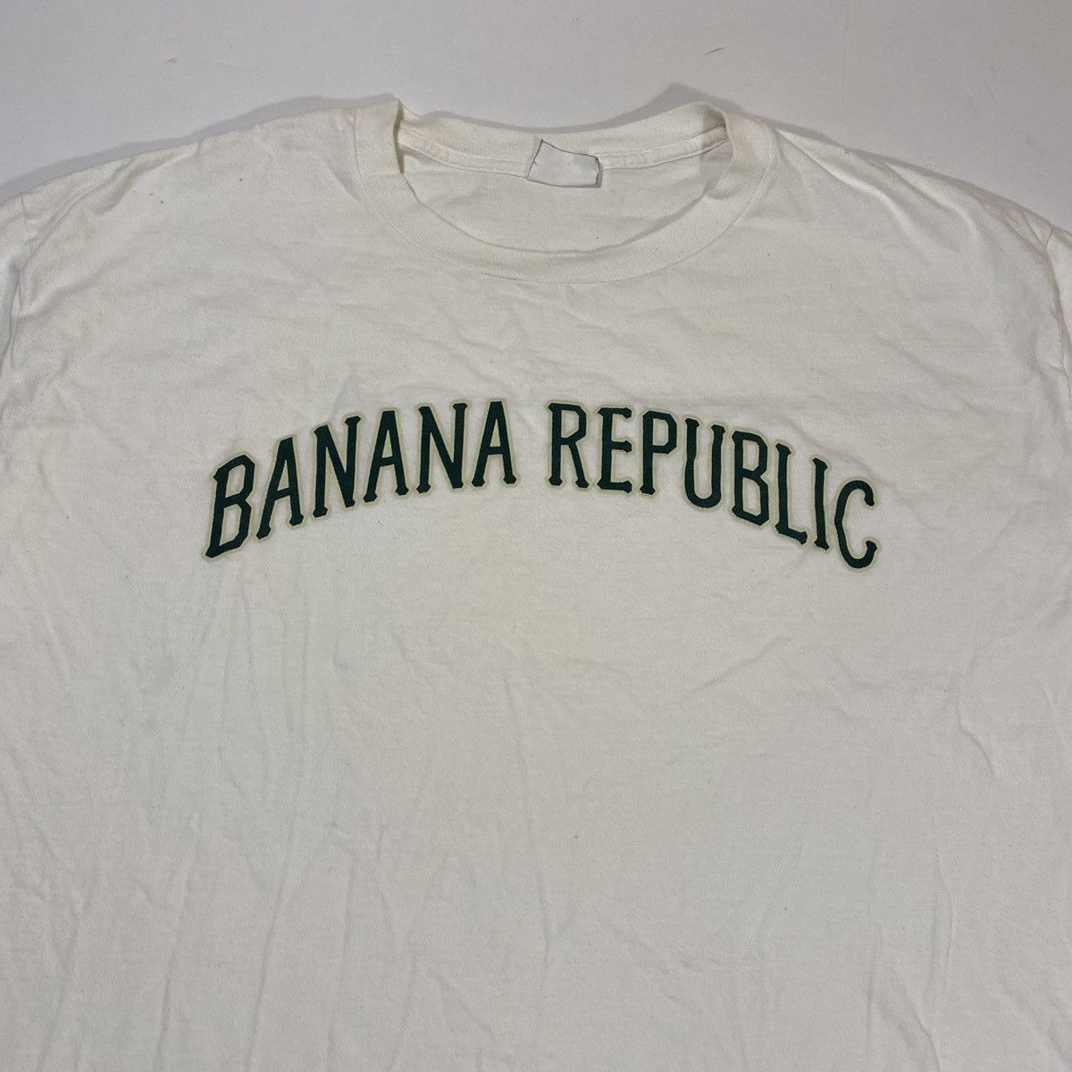 Banana Republic 90’s Banana Republic Logo Tee Grailed