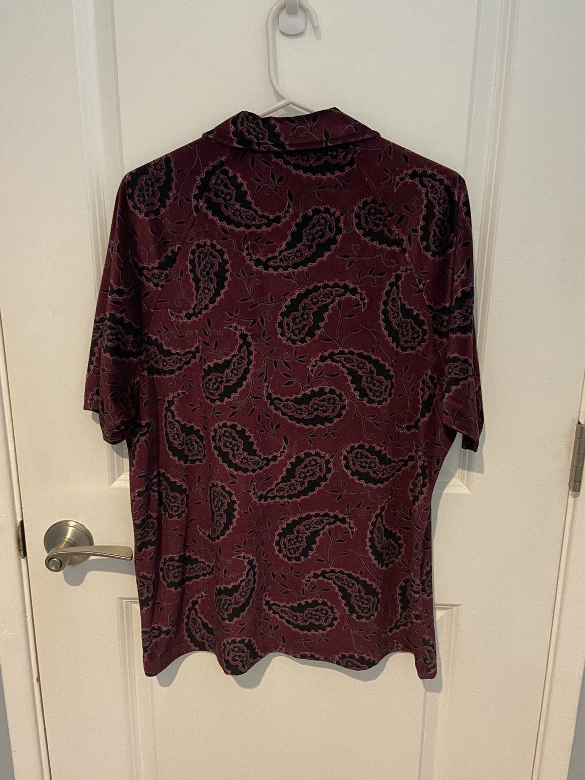 Supreme Supreme Velour Short Sleeve Shirt Size US M / EU 48-50 / 2 - 3 Thumbnail