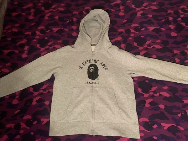 Bape A Bathing Ape Bape Ape Shall Never Kill Ape Zipper Hoodie