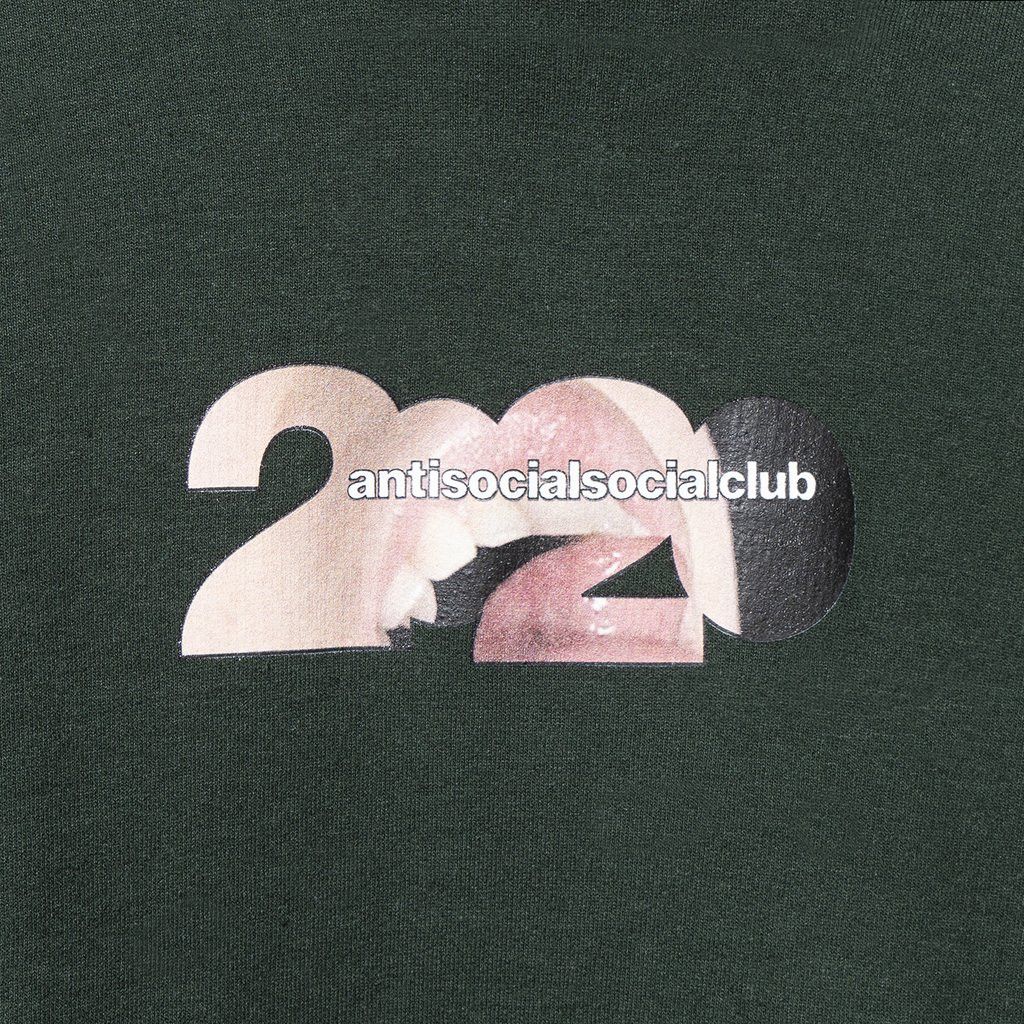 Anti Social Social Club DS Glitter Black ASSC Mouthful Green Hoodie FTP FOG CDG BAPE Size US XL / EU 56 / 4 - 5 Thumbnail