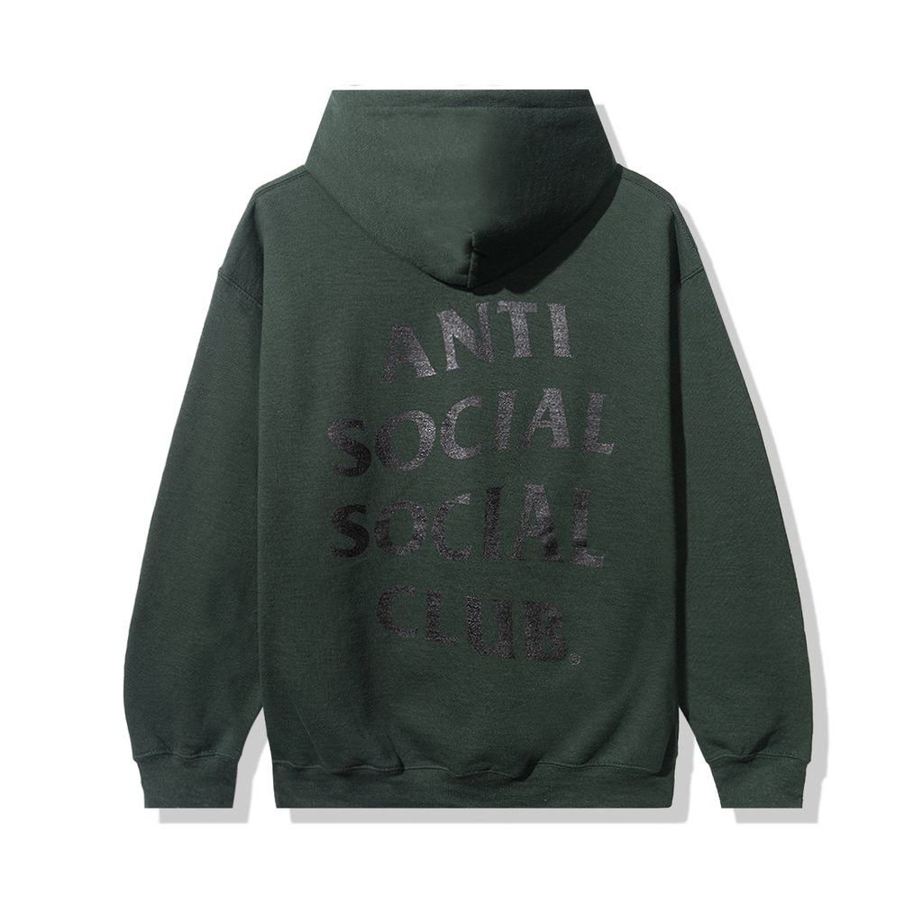 Anti Social Social Club DS Glitter Black ASSC Mouthful Green Hoodie FTP FOG CDG BAPE Size US XL / EU 56 / 4 - 4 Thumbnail