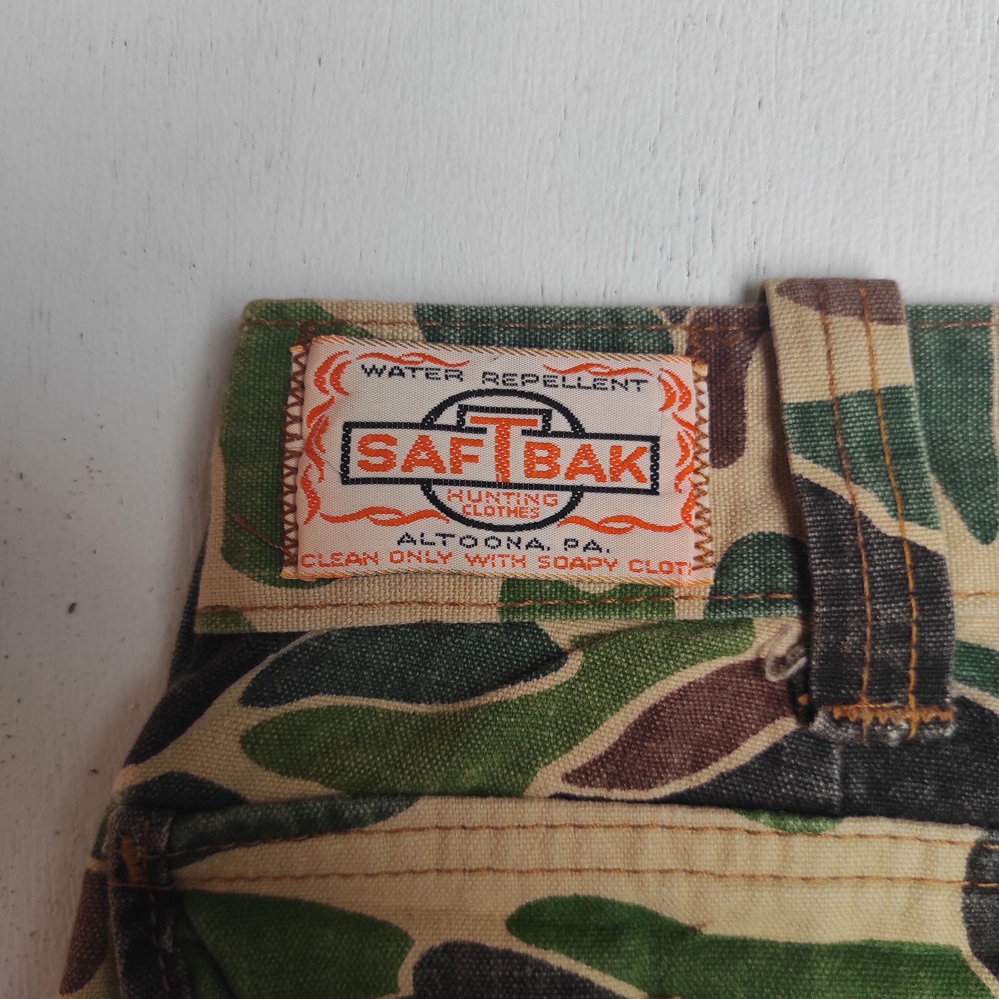 SafTbak Vintage Saftbak Camo Military pants 42 talon Size US 28 / EU 44 - 10 Thumbnail