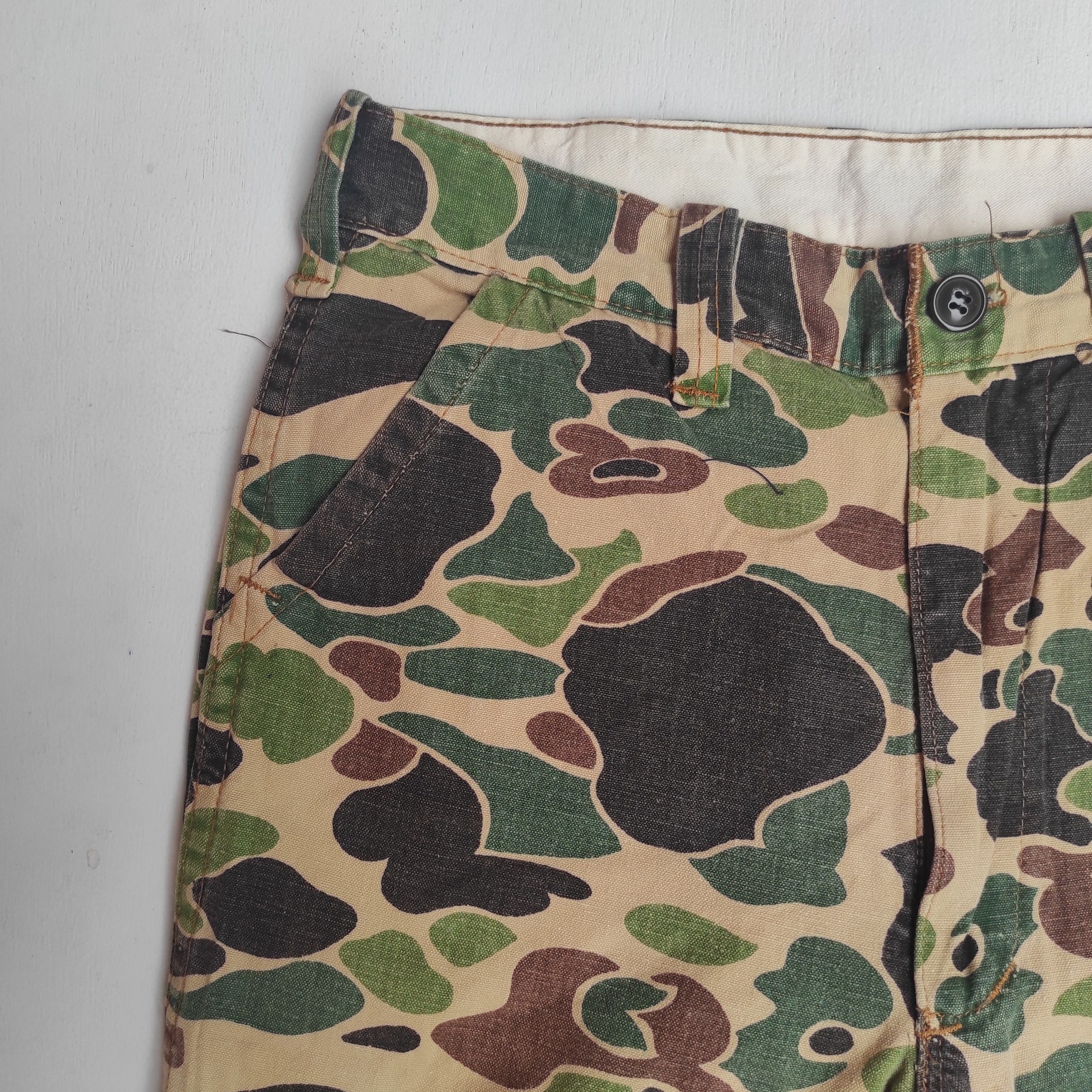 SafTbak Vintage Saftbak Camo Military pants 42 talon Size US 28 / EU 44 - 4 Thumbnail