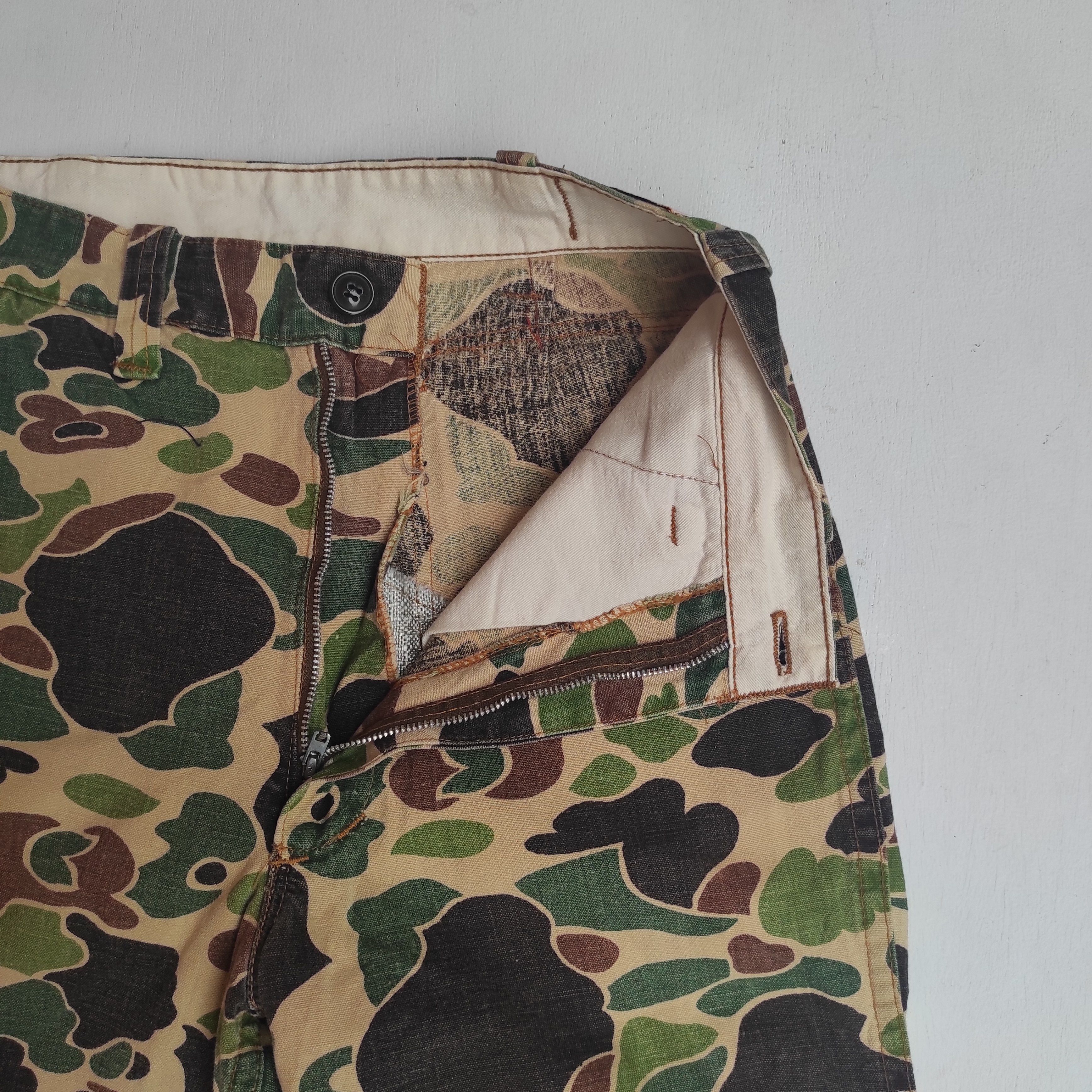 SafTbak Vintage Saftbak Camo Military pants 42 talon Size US 28 / EU 44 - 5 Thumbnail
