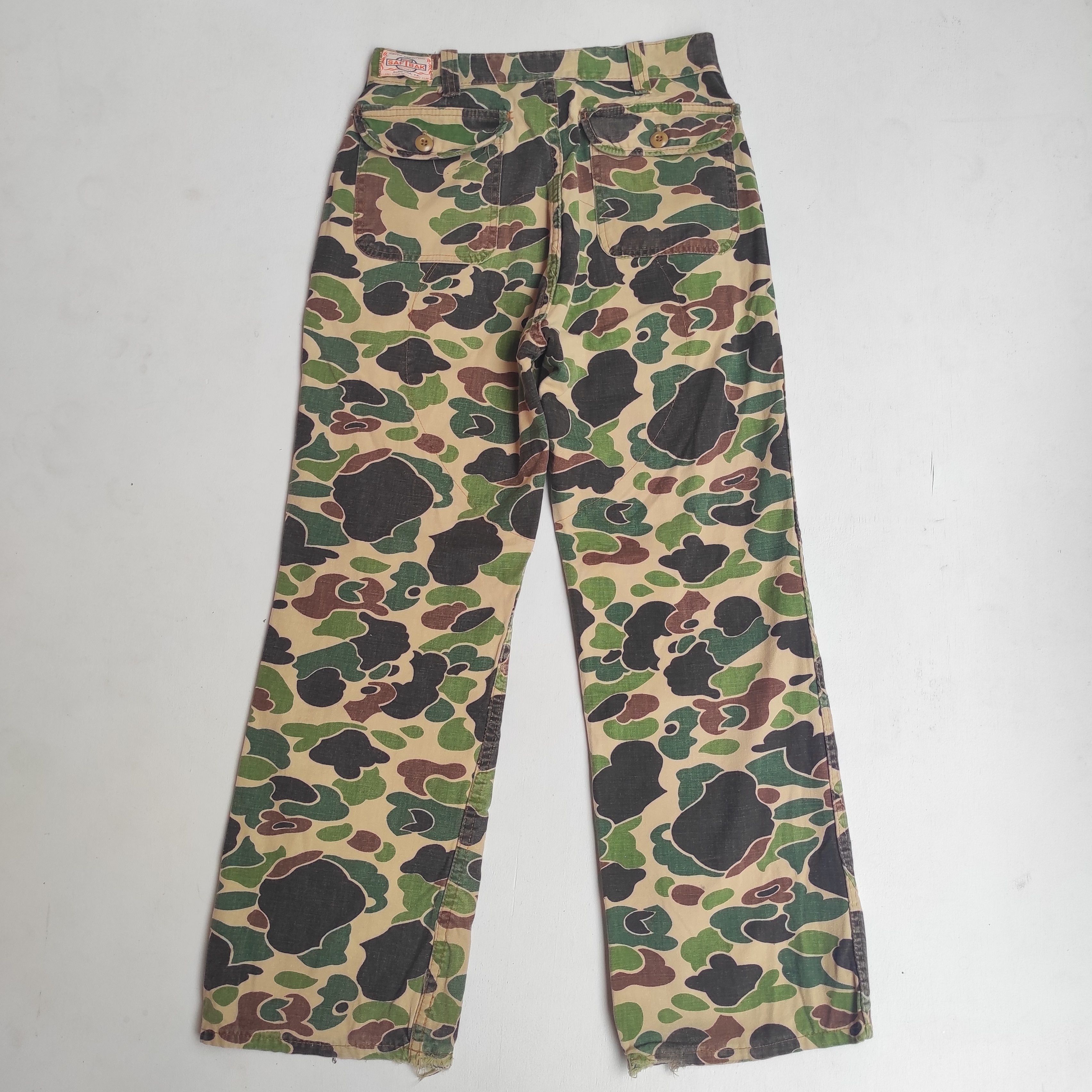 SafTbak Vintage Saftbak Camo Military pants 42 talon Size US 28 / EU 44 - 8 Thumbnail