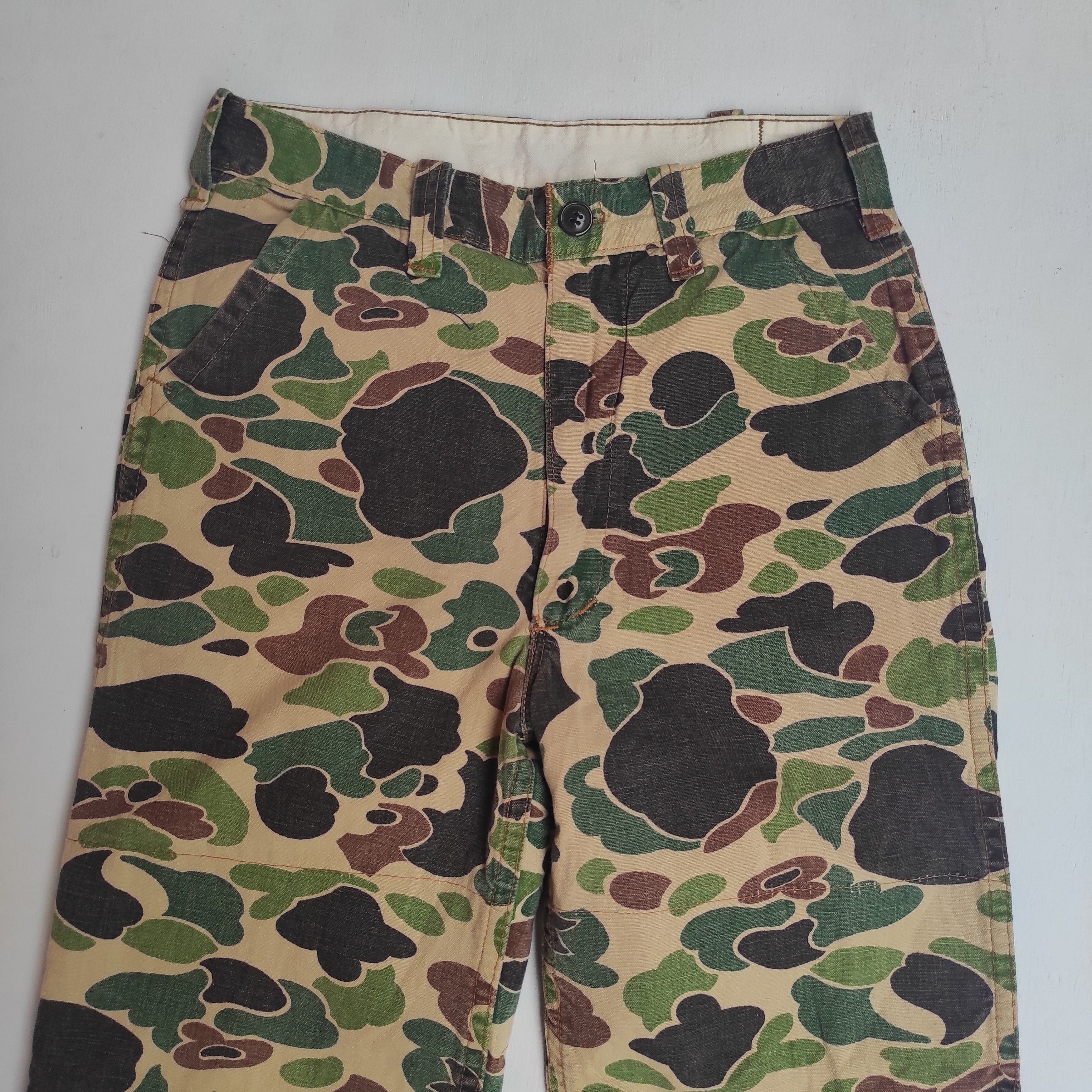 SafTbak Vintage Saftbak Camo Military pants 42 talon Size US 28 / EU 44 - 2 Thumbnail