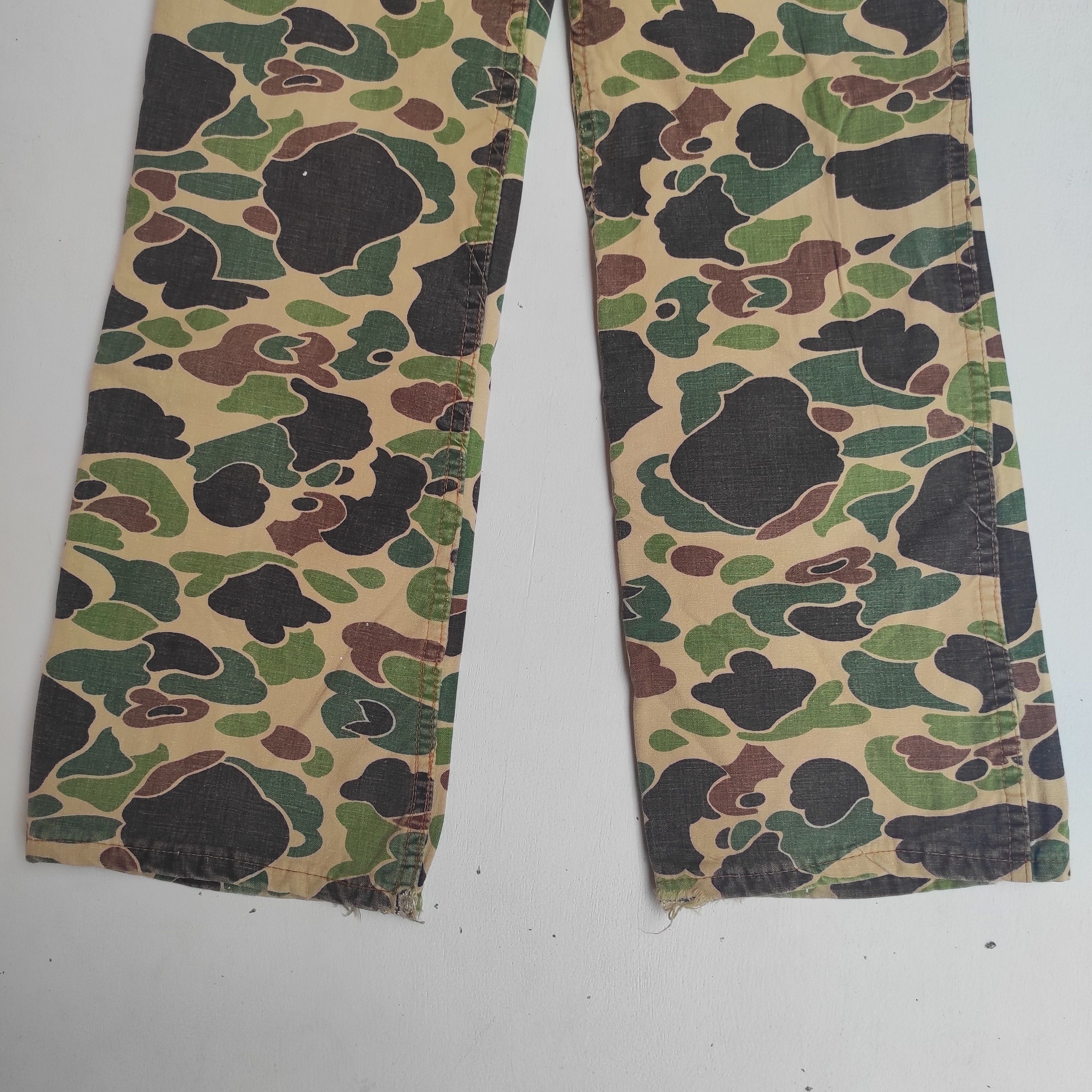 SafTbak Vintage Saftbak Camo Military pants 42 talon Size US 28 / EU 44 - 3 Thumbnail