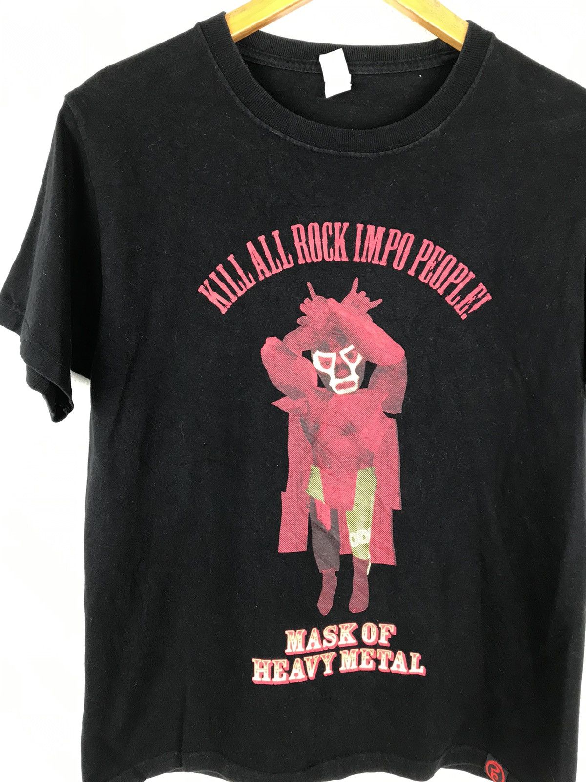 Band Tees × Japanese Brand Vintage United Sports Headline Lucha Libre Wrestling T-Shirt Size US S / EU 44-46 / 1 - 7 Thumbnail
