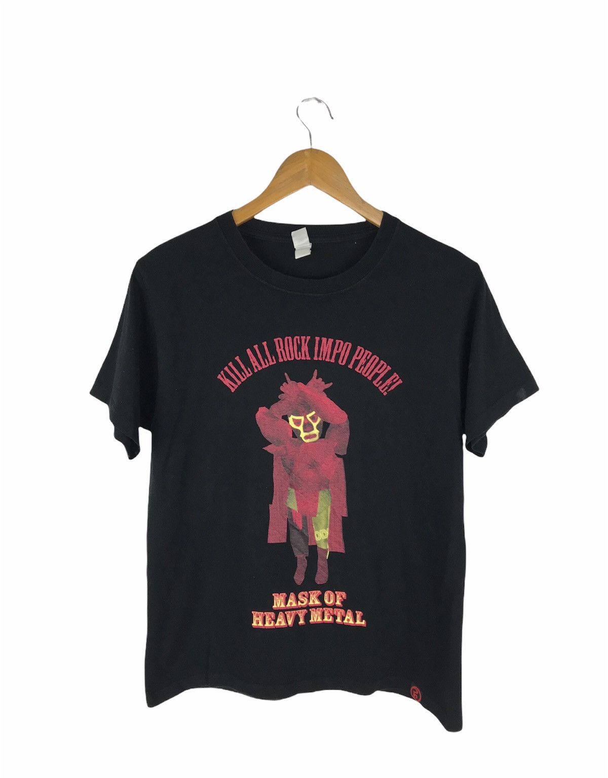 Band Tees × Japanese Brand Vintage United Sports Headline Lucha Libre Wrestling T-Shirt Size US S / EU 44-46 / 1 - 2 Thumbnail
