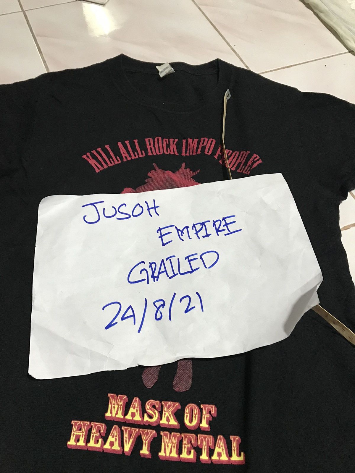 Band Tees × Japanese Brand Vintage United Sports Headline Lucha Libre Wrestling T-Shirt Size US S / EU 44-46 / 1 - 9 Thumbnail