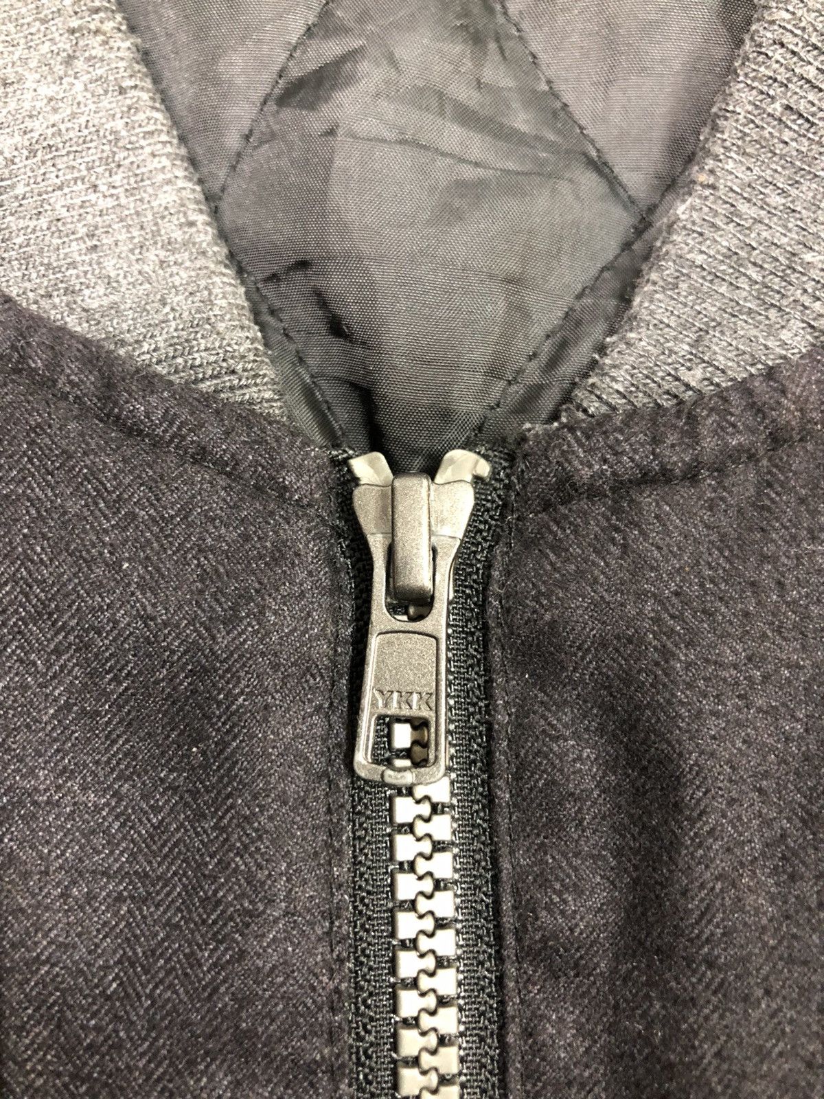 Two Pairs Harris Tweed Herringbone Bomber Jacket