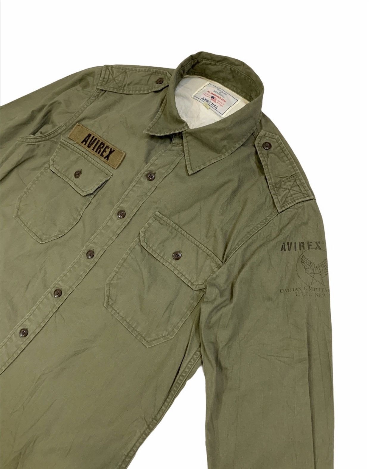 Avirex × Military × Workers Avirex U.S. Army Military Green Avirex × Military × Workers Avirex U.S. Army Military Green