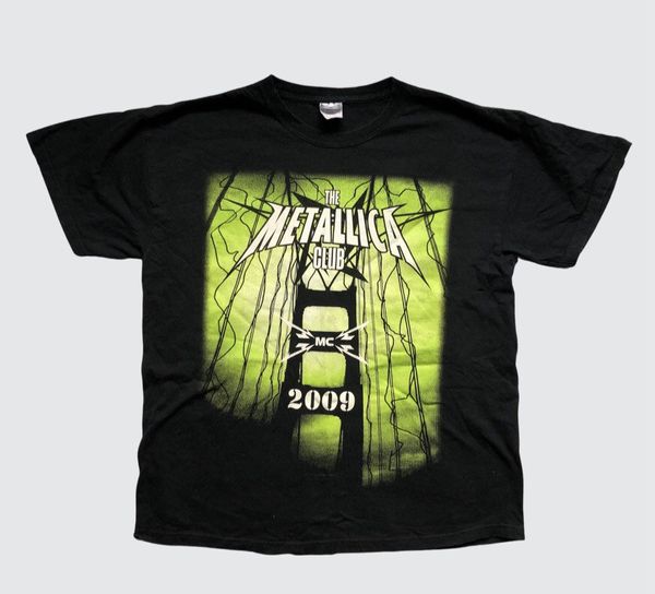 Metallica The Metallica Club 2009 Band T Shirt Gildan Large | Grailed