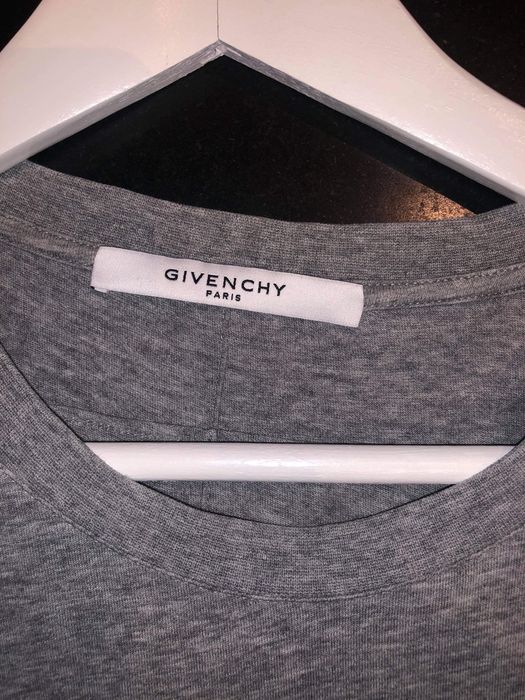 Givenchy Givenchy Rottweiler Grey Textured T Shirt | Grailed