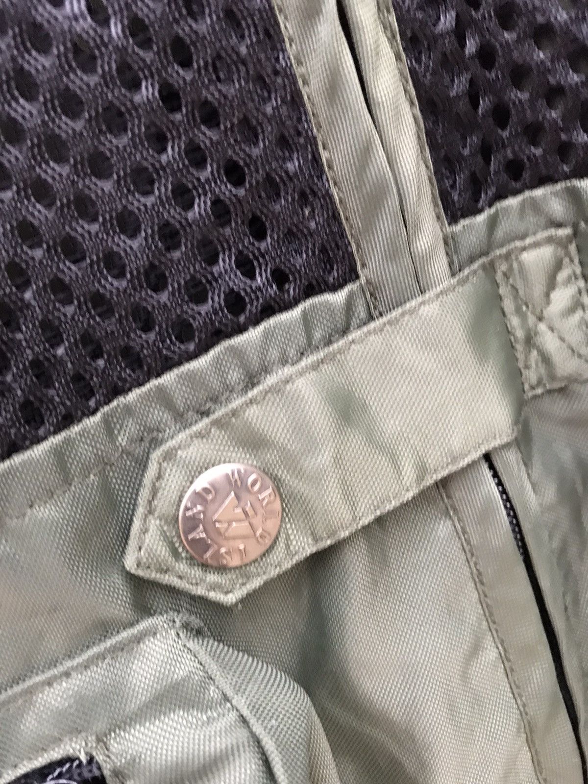 Japanese Brand × Vintage Rare🔥 World Island Like By Stone Island Vest Pocket Square Size US L / EU 52-54 / 3 - 4 Thumbnail