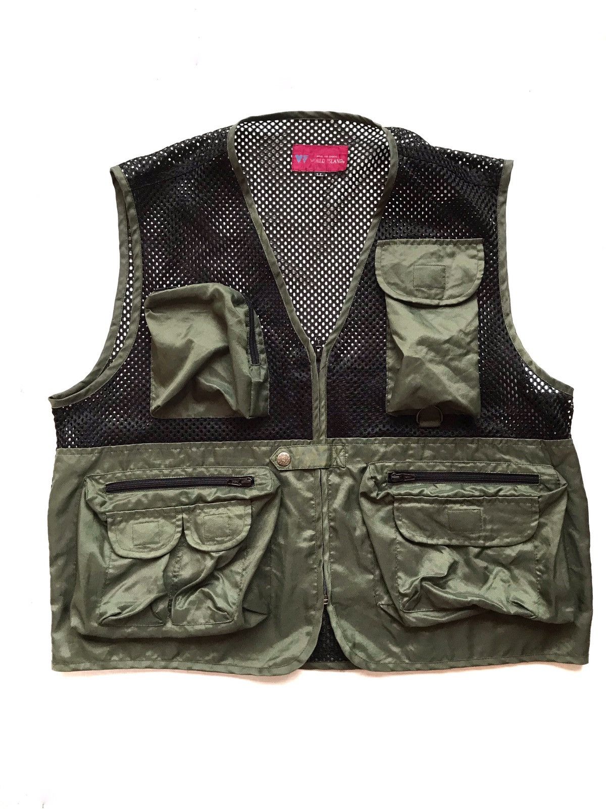 Japanese Brand × Vintage Rare🔥 World Island Like By Stone Island Vest Pocket Square Size US L / EU 52-54 / 3 - 1 Thumbnail
