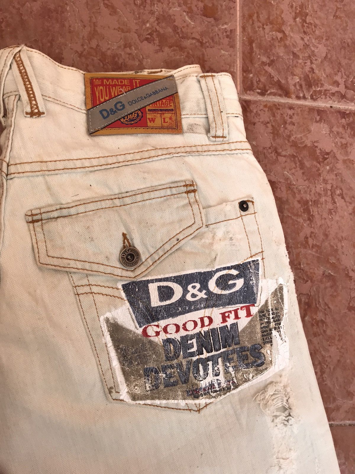 Dolce & Gabbana DOLCE $ GABBANA TYE DYEE PANTS Size US 32 / EU 48 - 15 Thumbnail