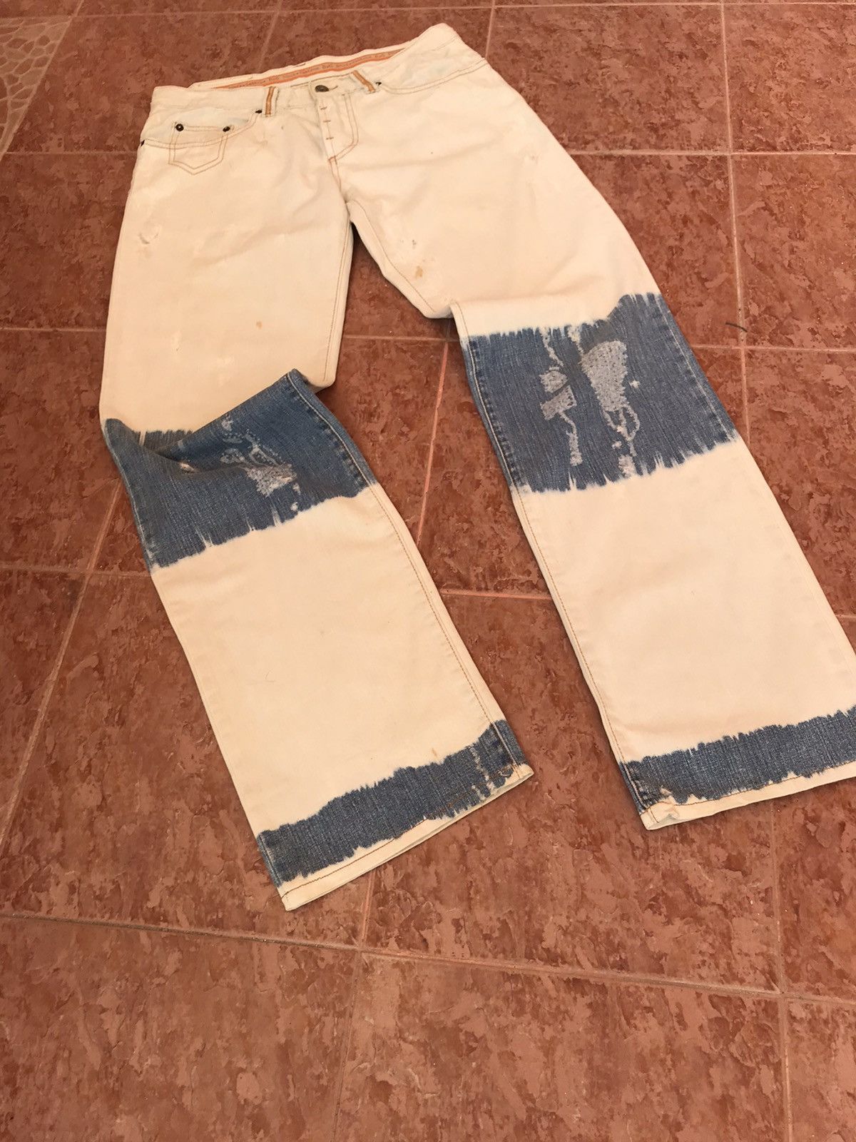 Dolce & Gabbana DOLCE $ GABBANA TYE DYEE PANTS Size US 32 / EU 48 - 3 Thumbnail