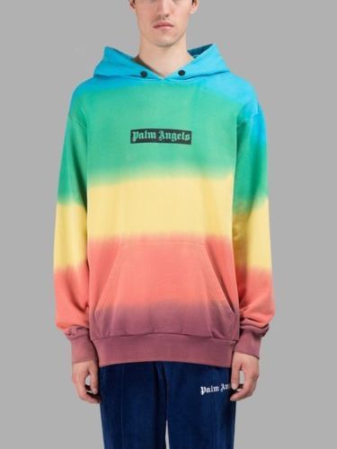 Palm angels multicolor hoodie deals