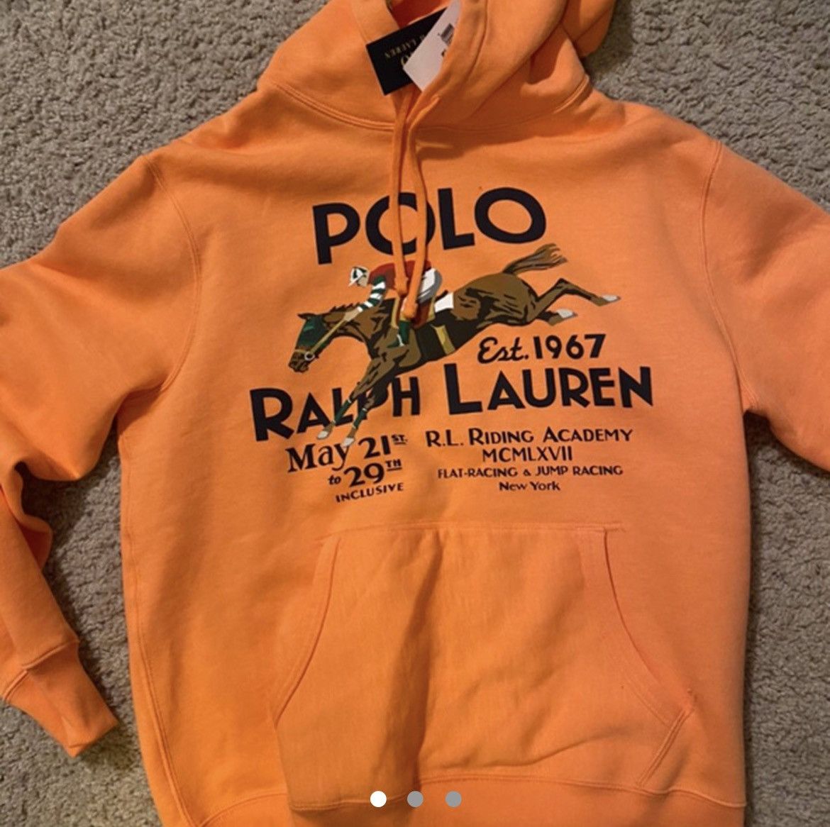 Polo riding academy hoodie hotsell