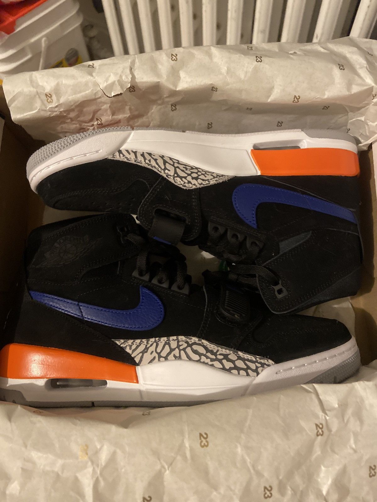 Jordan Legacy 312 Knicks Grailed