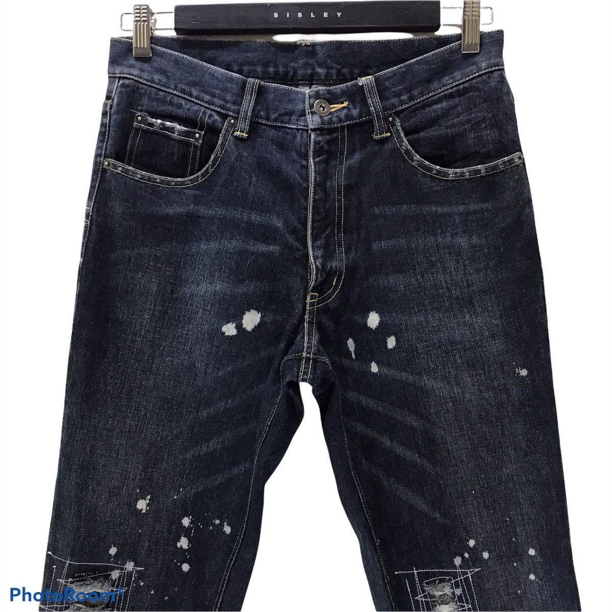 Japanese Brand Japanese Brand CUSTOM CULTURE Distressed Denim Jeans Size US 31 - 3 Thumbnail