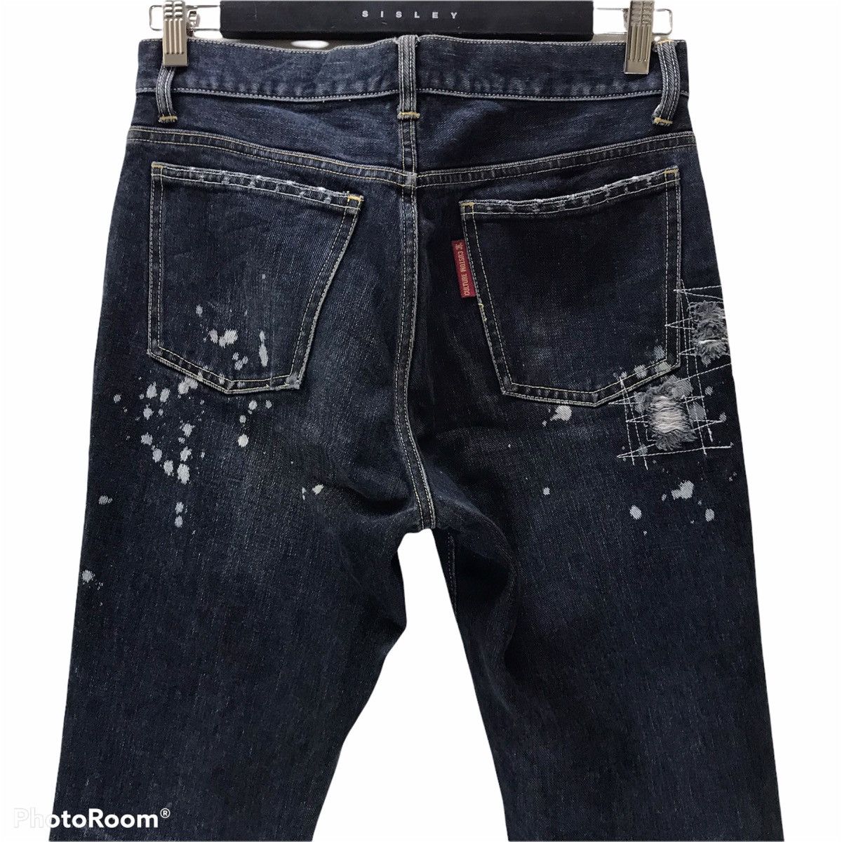 Japanese Brand Japanese Brand CUSTOM CULTURE Distressed Denim Jeans Size US 31 - 12 Thumbnail