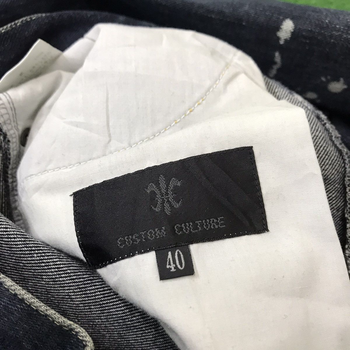 Japanese Brand Japanese Brand CUSTOM CULTURE Distressed Denim Jeans Size US 31 - 17 Thumbnail