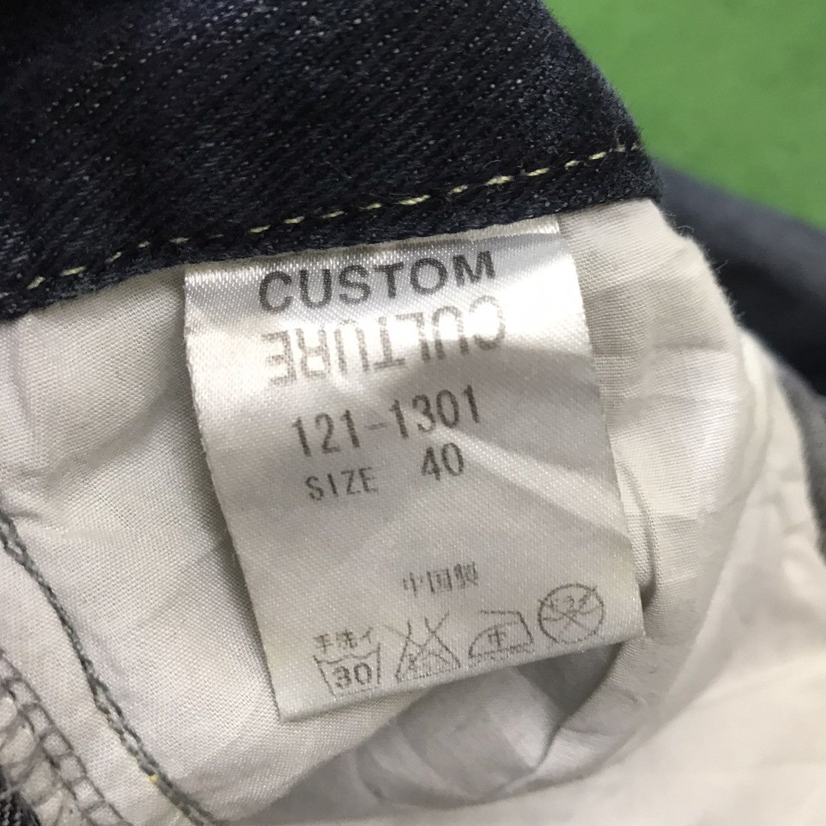 Japanese Brand Japanese Brand CUSTOM CULTURE Distressed Denim Jeans Size US 31 - 18 Thumbnail