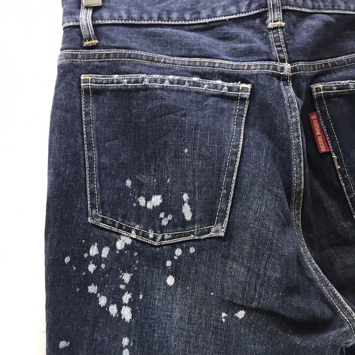 Japanese Brand Japanese Brand CUSTOM CULTURE Distressed Denim Jeans Size US 31 - 13 Thumbnail