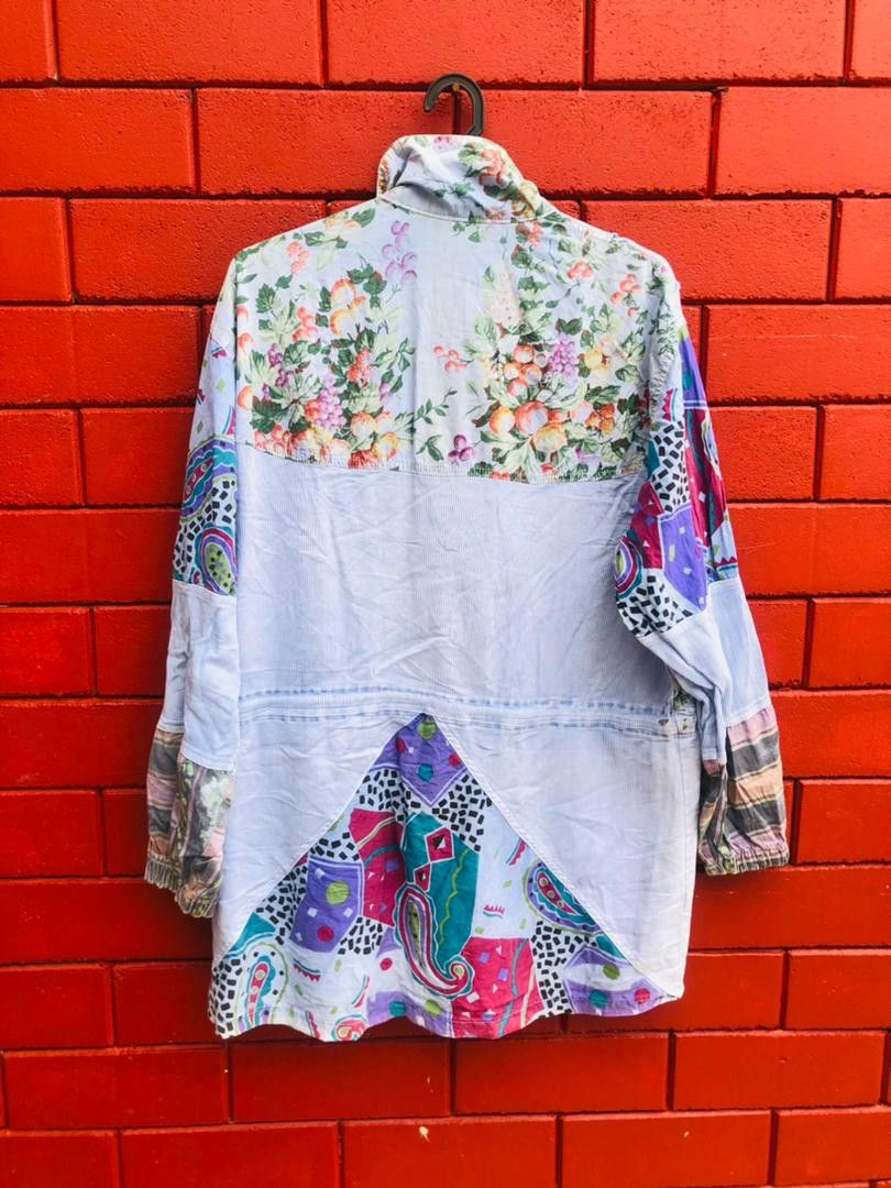 Japanese Brand Vintage Floral Japanese Designer Fashion Style Jacket Size US L / EU 52-54 / 3 - 2 Thumbnail