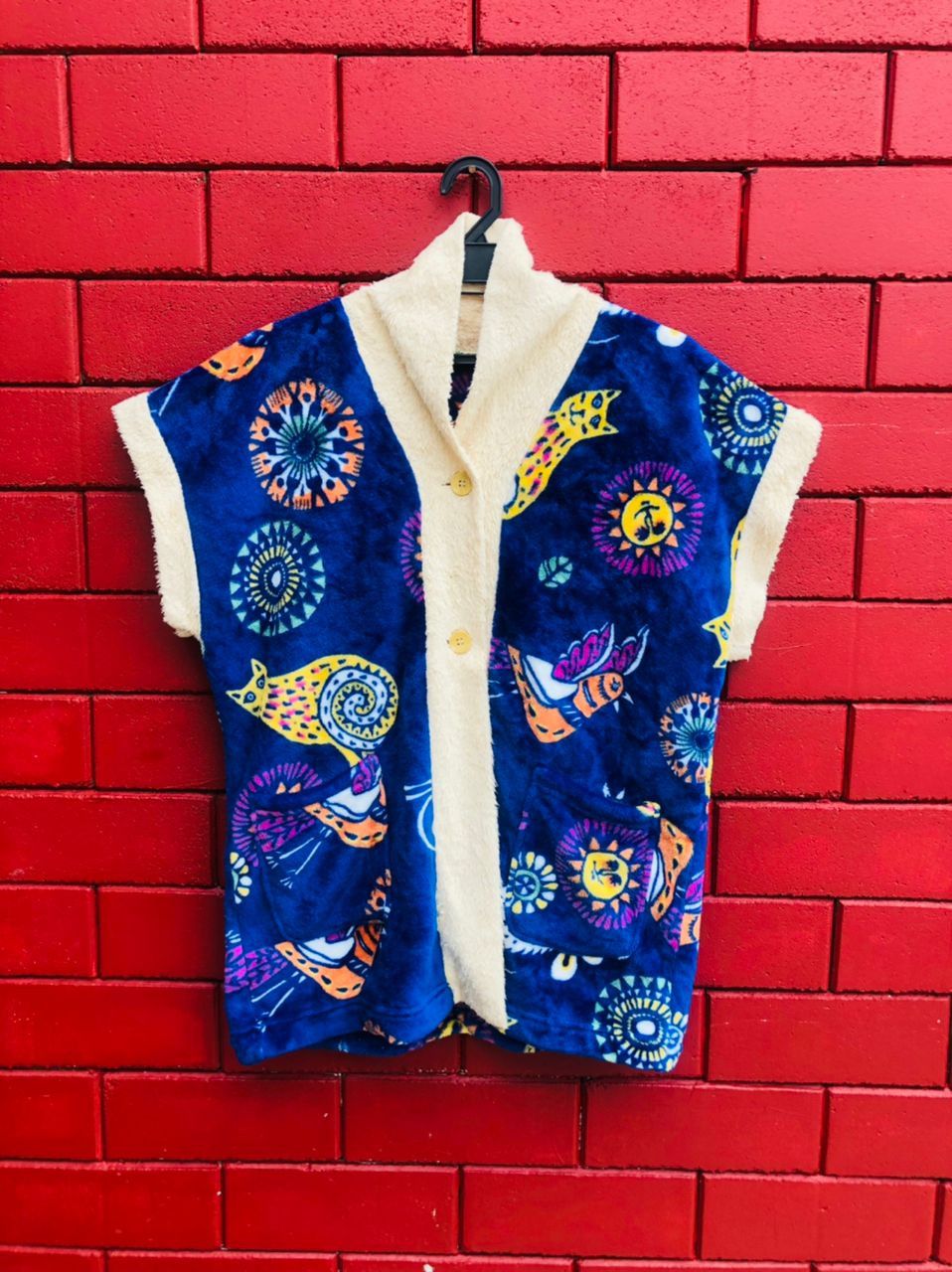 Vintage Japanese Cartoon Animal Designer Style Jacket