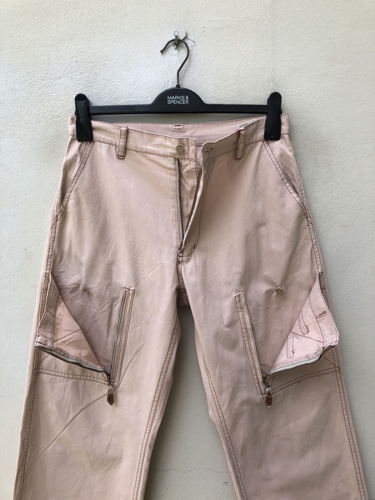 Karl Helmut Vintage Karl Helmut Patches Cargo Trouser Pant Size US 30 / EU 46 - 5 Thumbnail