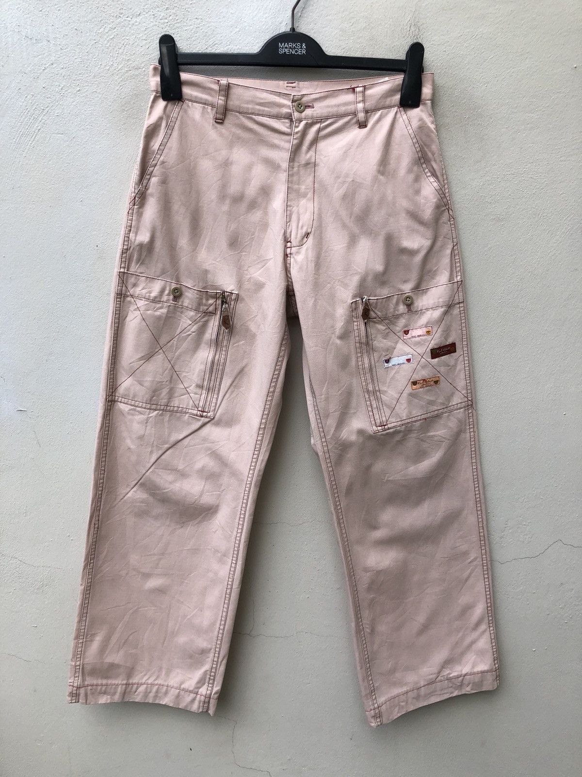 Karl Helmut Vintage Karl Helmut Patches Cargo Trouser Pant Size US 30 / EU 46 - 1 Thumbnail