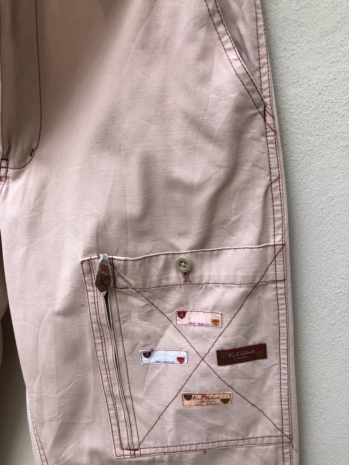 Karl Helmut Vintage Karl Helmut Patches Cargo Trouser Pant Size US 30 / EU 46 - 4 Thumbnail