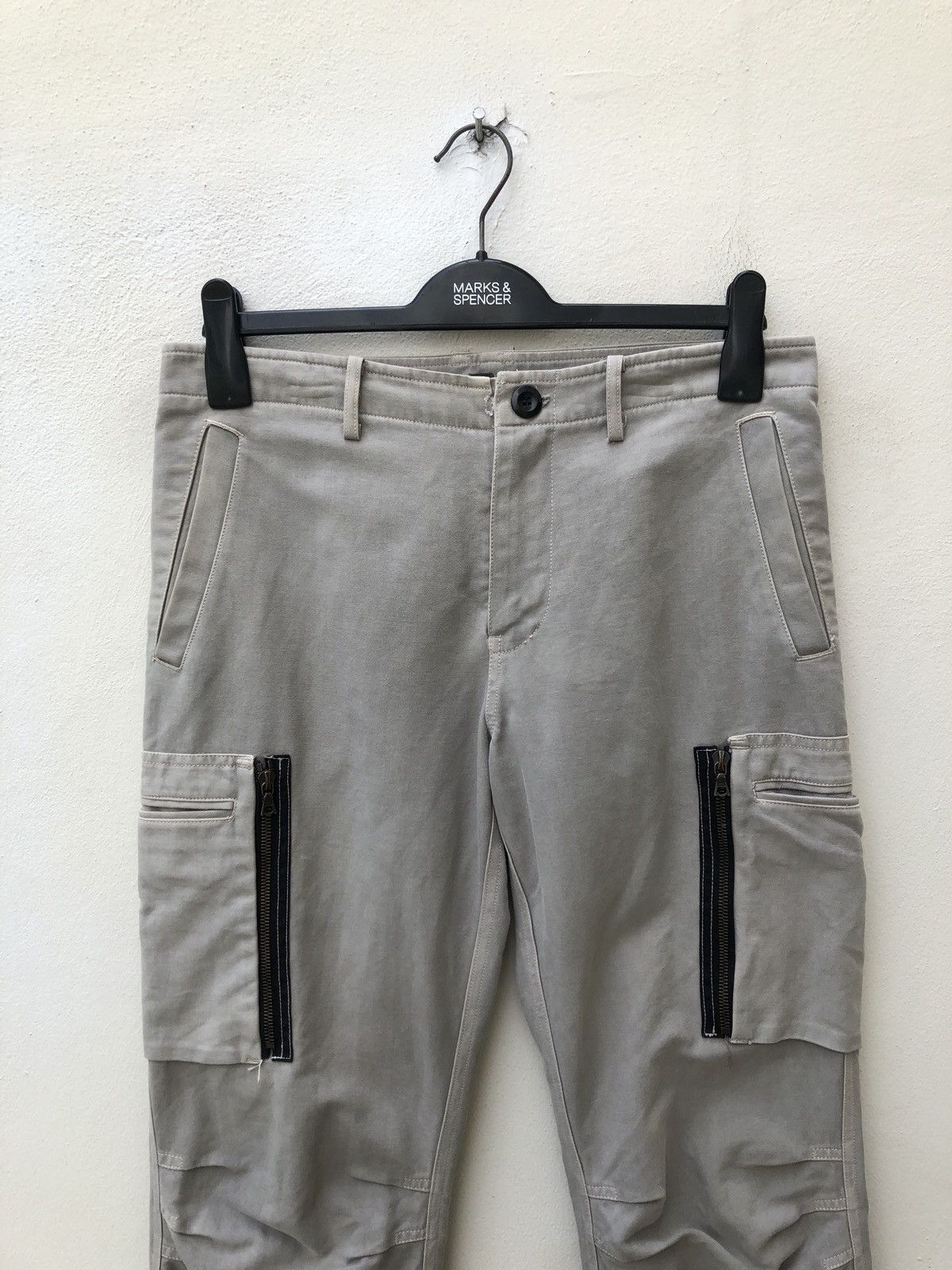 wjk WJK Made in Japan Zippers Hem Cargo Trouser Size US 31 - 2 Thumbnail