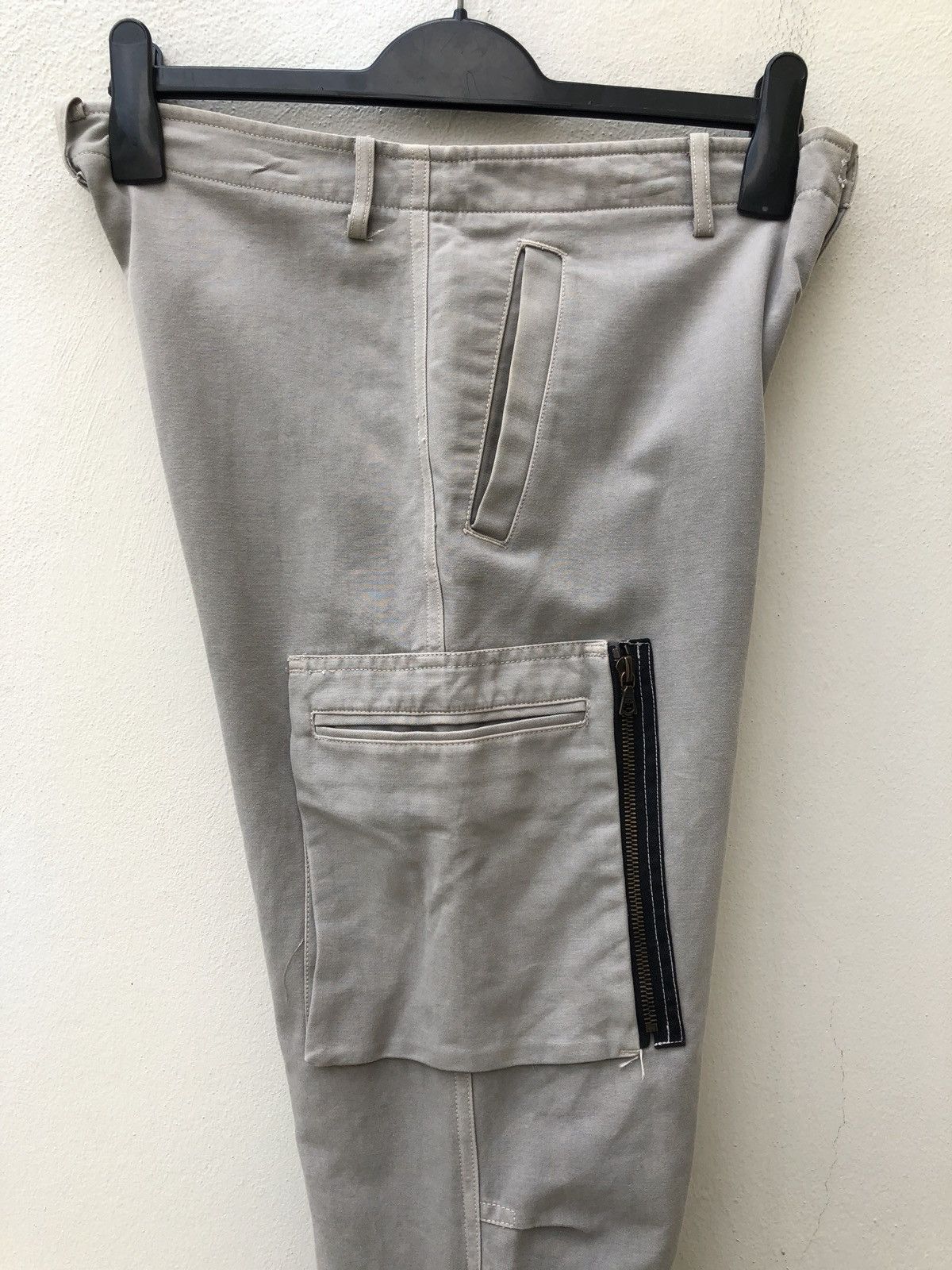 wjk WJK Made in Japan Zippers Hem Cargo Trouser Size US 31 - 14 Thumbnail
