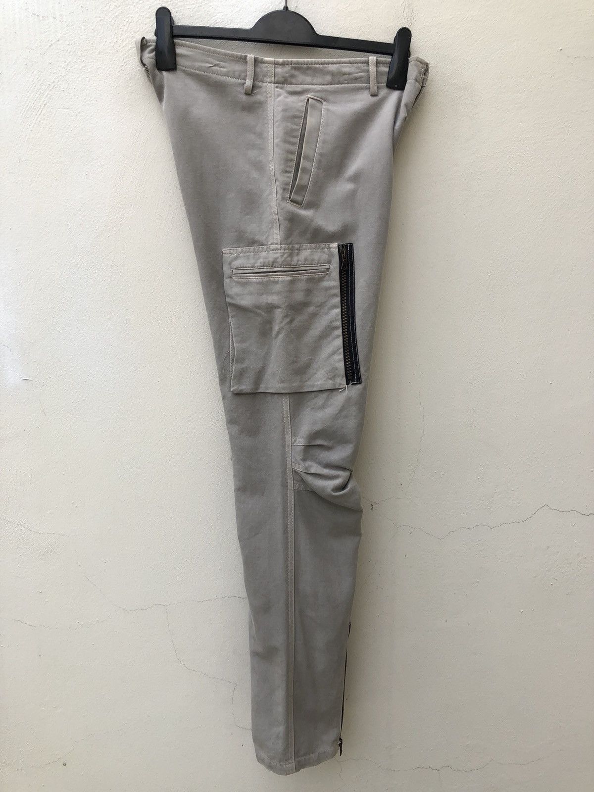wjk WJK Made in Japan Zippers Hem Cargo Trouser Size US 31 - 13 Thumbnail