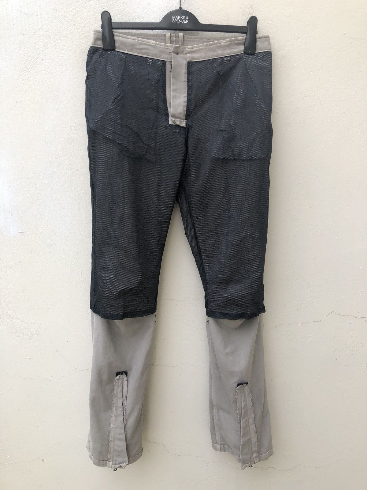 wjk WJK Made in Japan Zippers Hem Cargo Trouser Size US 31 - 15 Thumbnail
