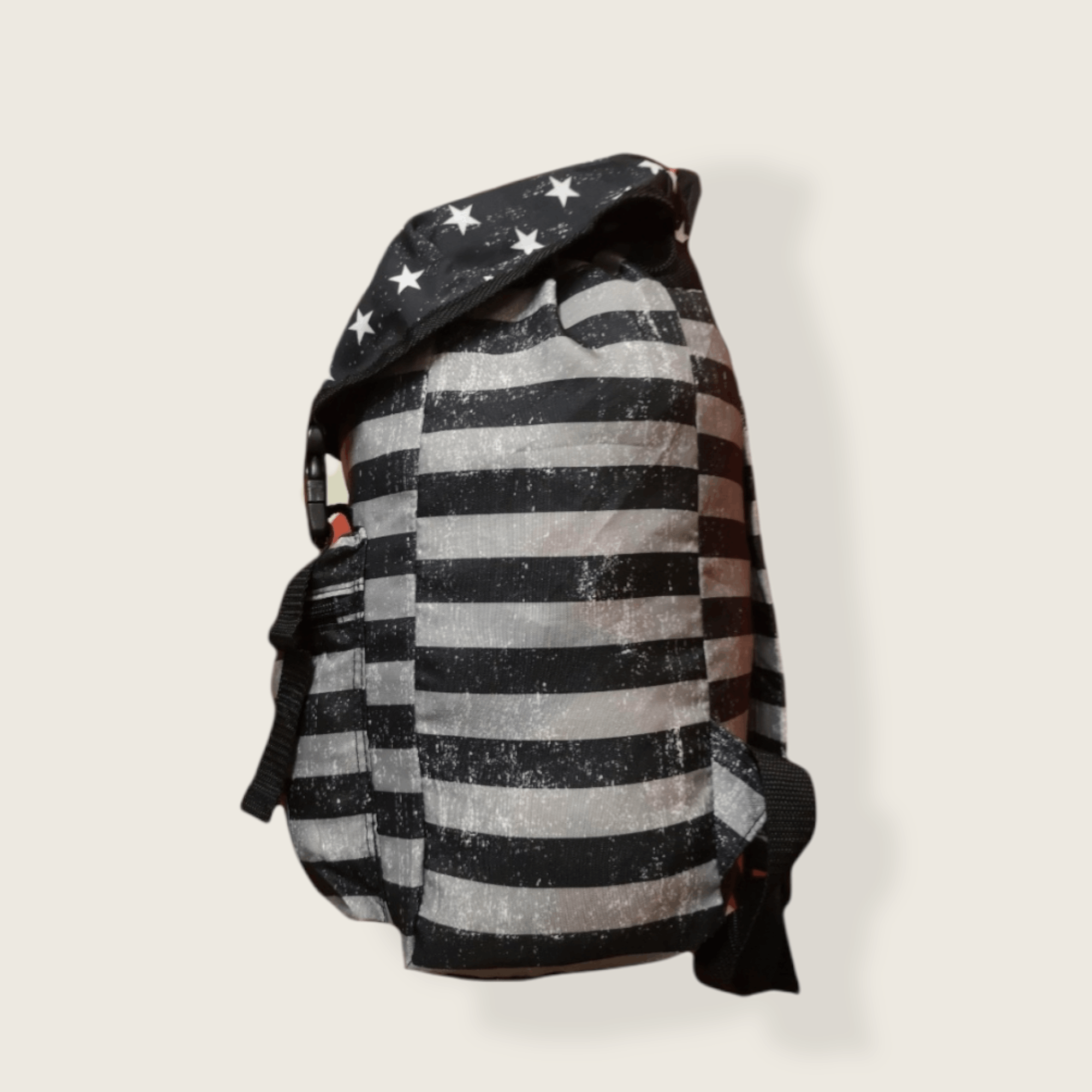 Japanese Brand VINTAGE X-GIRL STRIPES RUCKSACK/DAYPACK Size ONE SIZE - 3 Thumbnail