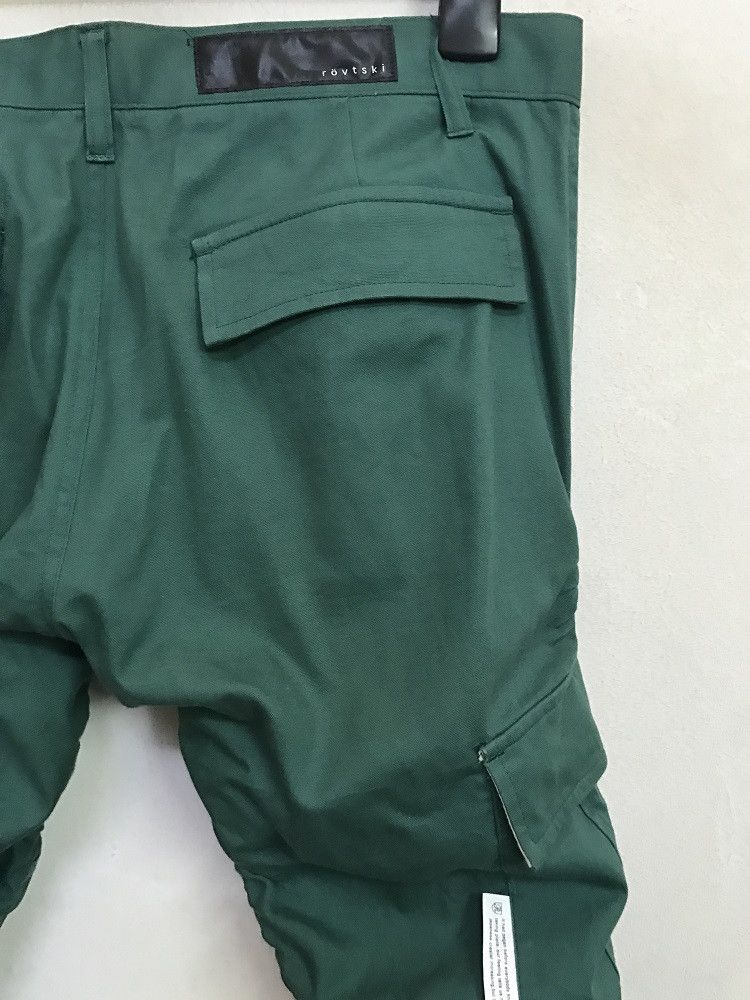 Designer × Japanese Brand ROVTSKI Made in Japan Wrinkle Leg Cargo Trouser Pant Size US 32 / EU 48 - 14 Thumbnail