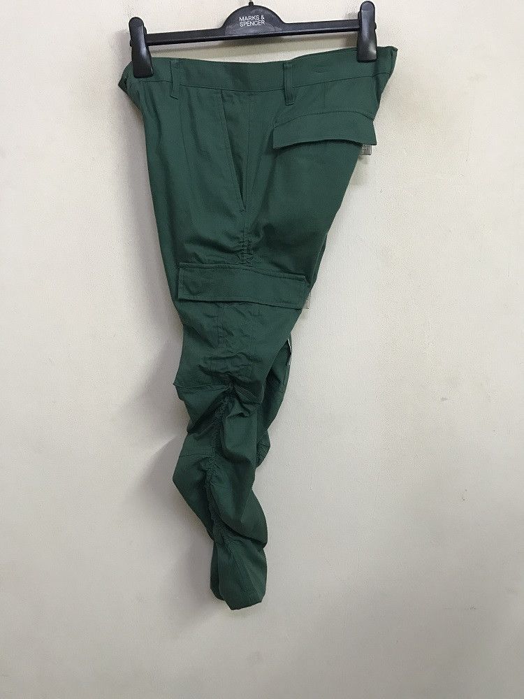 Designer × Japanese Brand ROVTSKI Made in Japan Wrinkle Leg Cargo Trouser Pant Size US 32 / EU 48 - 2 Thumbnail
