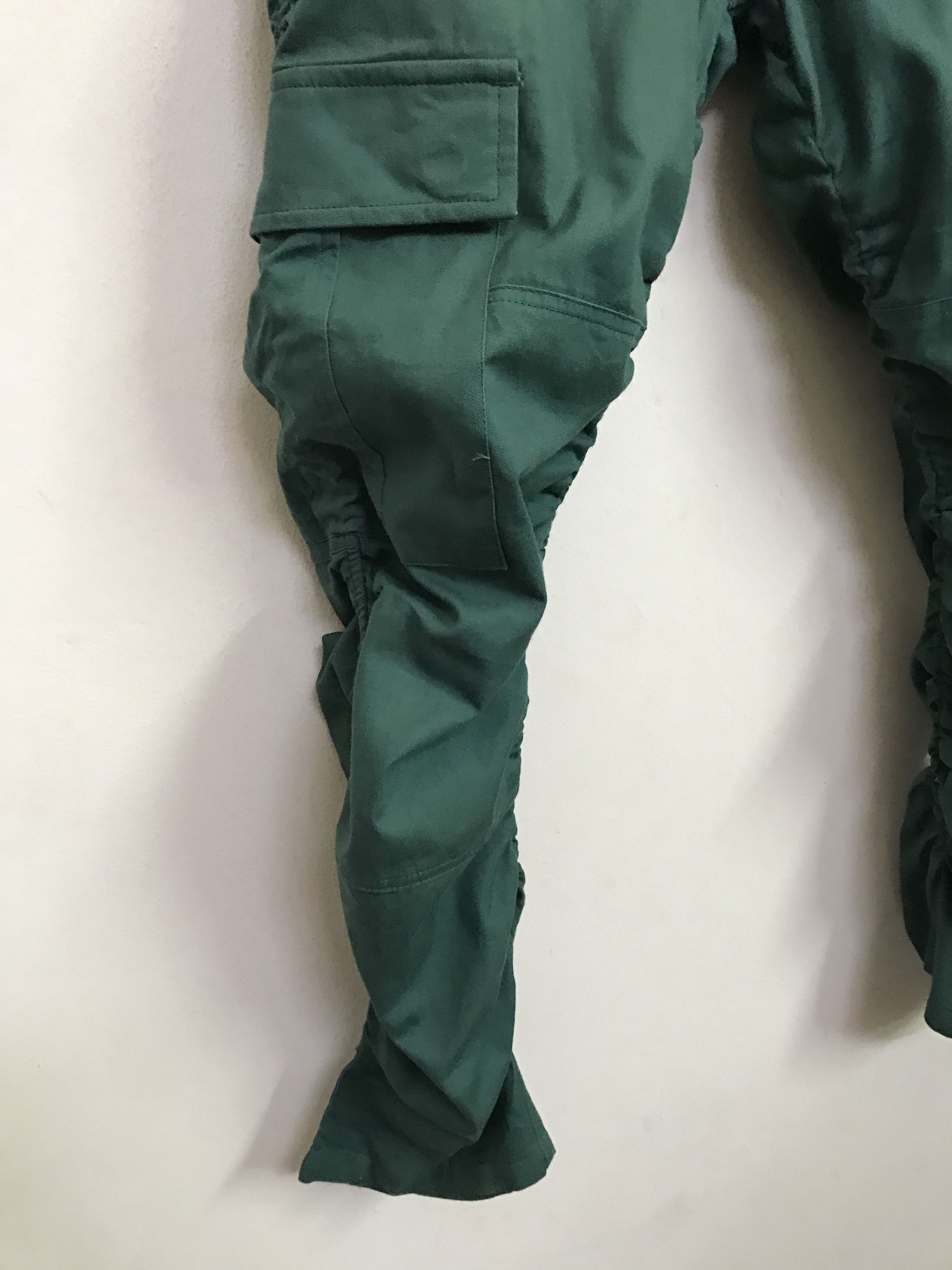 Designer × Japanese Brand ROVTSKI Made in Japan Wrinkle Leg Cargo Trouser Pant Size US 32 / EU 48 - 11 Thumbnail