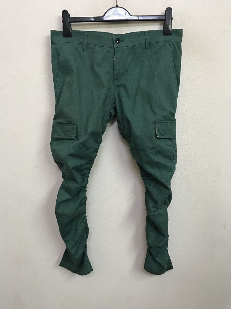 Designer × Japanese Brand ROVTSKI Made in Japan Wrinkle Leg Cargo Trouser Pant Size US 32 / EU 48 - 1 Thumbnail