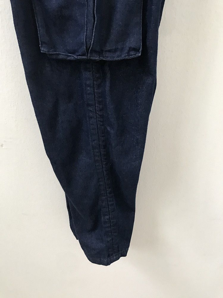 Vintage rovtski Japan Drop Crotch Tappered Leg Cargo Trouser Denim Size US 34 / EU 50 - 12 Thumbnail